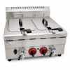 2 basket gas fryer