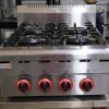Commercial Table Top 4 Gas Burners for commercial kitchen cooking